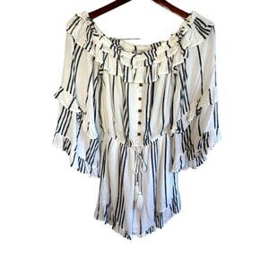 American Eagle Outfitters Black and White Romper Women’s Size XS